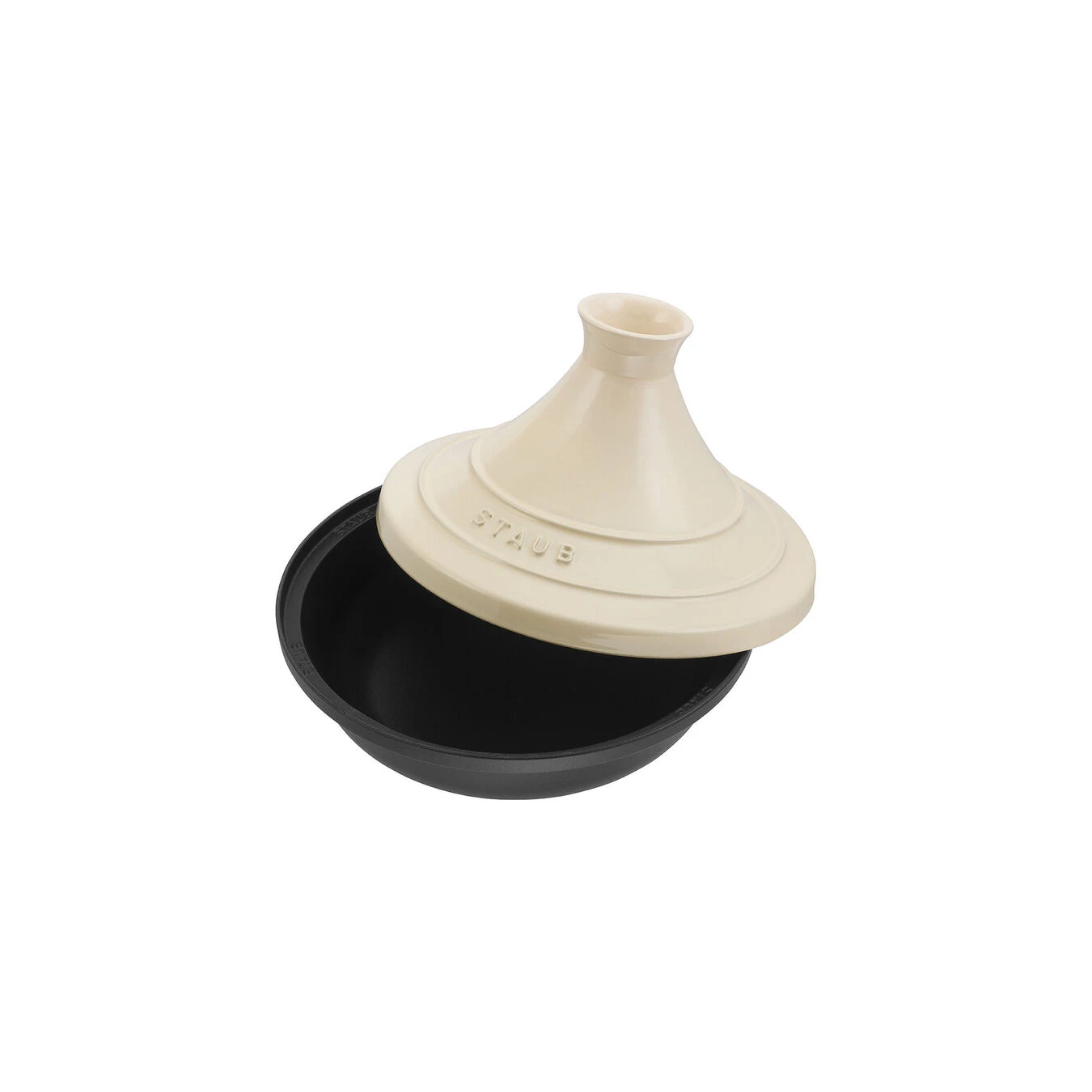 Staub Tajine 20 Cm, Fonte, Cream 4 Staub Tajine 20 Cm, Fonte, Cream – Image 2