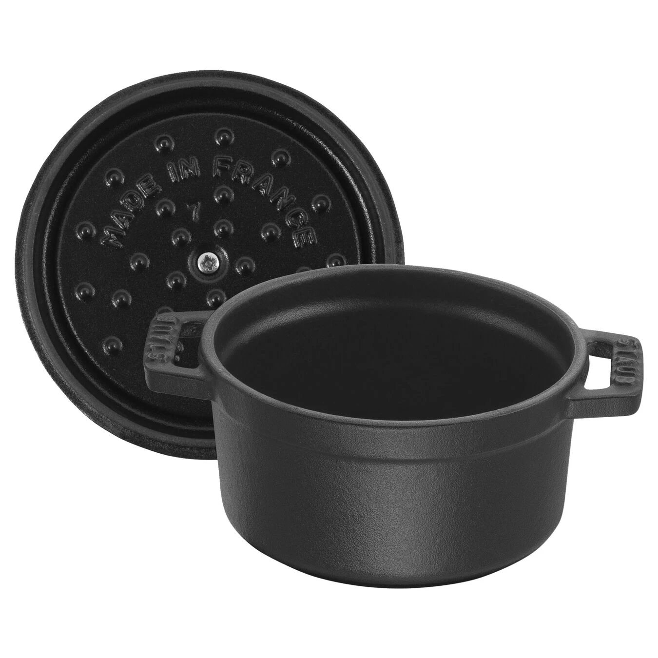 Staub Cocotte 12 Cm, Rond(e), Noir, Fonte 7 Staub Cocotte 12 Cm, Rond(e), Noir, Fonte – Image 5