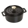 Staub Cocotte 12 Cm, Rond(e), Noir, Fonte 1 Staub Cocotte 12 Cm, Rond(e), Noir, Fonte -Staub Soldes Boutique 40509 471 0 1