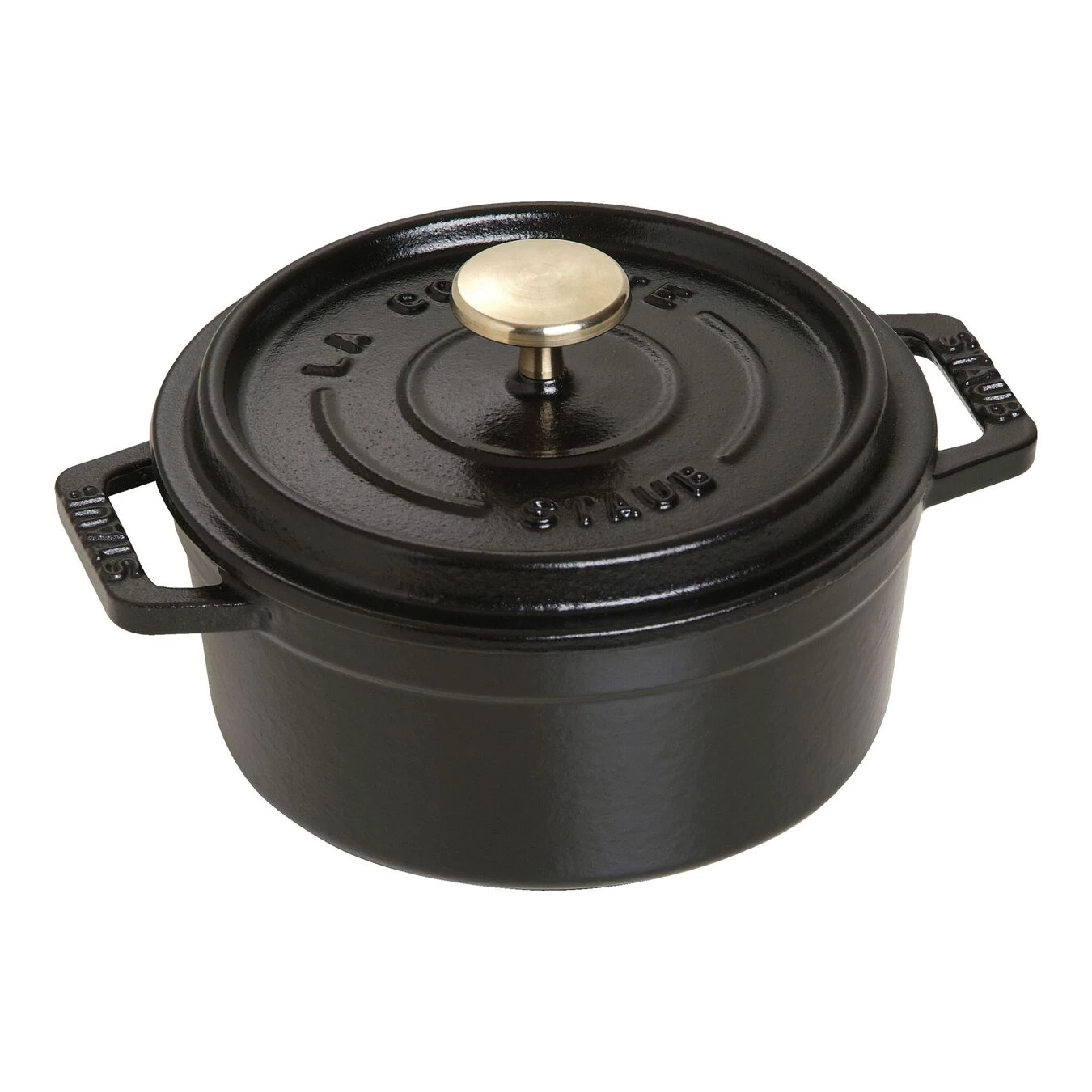 Staub Cocotte 12 Cm, Rond(e), Noir, Fonte 3 Staub Cocotte 12 Cm, Rond(e), Noir, Fonte