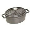 Staub Cocotte 15 Cm, Ovale, Gris Graphite, Fonte -Staub Soldes Boutique 40509 477 0 1 1