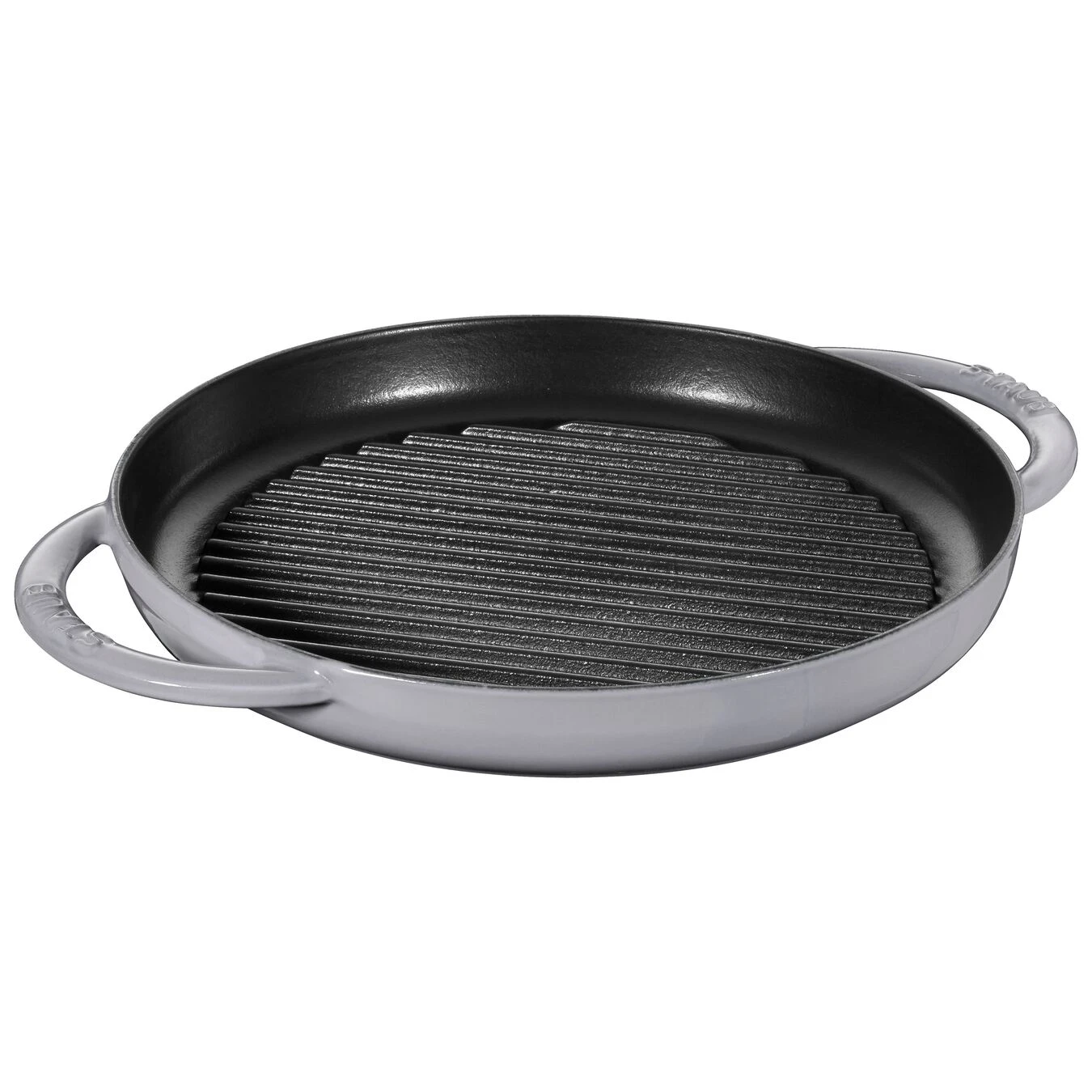 Staub Pure Gril 26 Cm, Rond(e), Gris Graphite, Fonte 5 Staub Pure Gril 26 Cm, Rond(e), Gris Graphite, Fonte – Image 3
