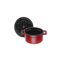 Staub Mini Cocotte 10 Cm, Rond(e), Cerise, Fonte -Staub Soldes Boutique 40509 799 0 5