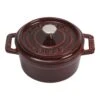 Staub Mini Cocotte 10 Cm, Rond(e), Grenadine, Fonte -Staub Soldes Boutique 40509 805 0 1