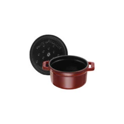 Staub Mini Cocotte 10 Cm, Rond(e), Grenadine, Fonte 12 Staub Mini Cocotte 10 Cm, Rond(e), Grenadine, Fonte -Staub Soldes Boutique 40509 805 0 5