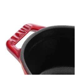 Staub Mini Cocotte 11 Cm, Ovale, Cerise, Fonte -Staub Soldes Boutique 40509 807 0 3