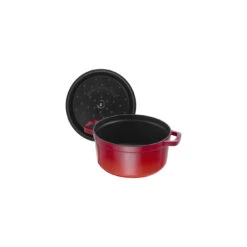 Staub Cocotte 30 Cm, Rond(e), Cerise, Fonte -Staub Soldes Boutique 40509 814 0 5 3