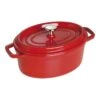 Staub Cocotte 23 Cm, Ovale, Cerise, Fonte -Staub Soldes Boutique 40509 830 0 1
