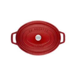Staub Cocotte 27 Cm, Ovale, Cerise, Fonte -Staub Soldes Boutique 40509 830 0 2
