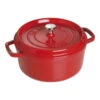Staub Cocotte 24 Cm, Rond(e), Cerise, Fonte -Staub Soldes Boutique 40509 835 0 1
