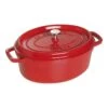 Staub Cocotte 29 Cm, Ovale, Cerise, Fonte 2 Staub Cocotte 29 Cm, Ovale, Cerise, Fonte -Staub Soldes Boutique 40509 857 0 1