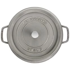 Staub Cocotte 30 Cm, Rond(e), Gris Graphite, Fonte -Staub Soldes Boutique 40509 862 0 000000887