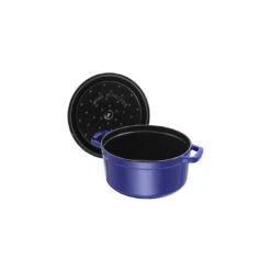 Staub Cocotte 30 Cm, Rond(e), Bleu Intense, Fonte -Staub Soldes Boutique 40510 265 0 5 2