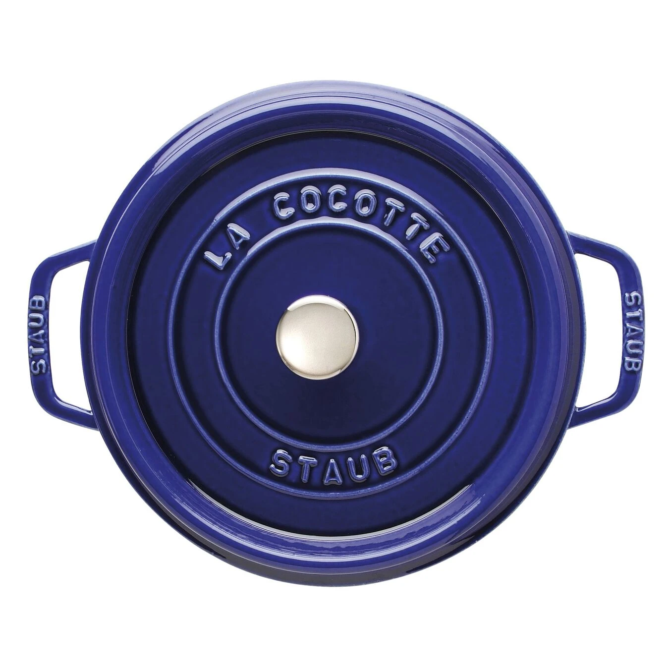 Staub Cocotte 24 Cm, Rond(e), Bleu Intense, Fonte 4 Staub Cocotte 24 Cm, Rond(e), Bleu Intense, Fonte – Image 2