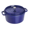 Staub Cocotte 28 Cm, Rond(e), Bleu Intense, Fonte -Staub Soldes Boutique 40510 285 0 1