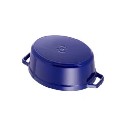 Staub Cocotte 29 Cm, Ovale, Bleu Intense, Fonte -Staub Soldes Boutique 40510 288 0 6