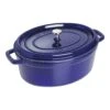 Staub Cocotte 33 Cm, Ovale, Bleu Intense, Fonte -Staub Soldes Boutique 40510 290 0 1