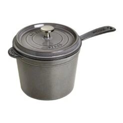 Staub Casserolette 18 Cm, Fonte, Gris Graphite -Staub Soldes Boutique 40510 316 0 2