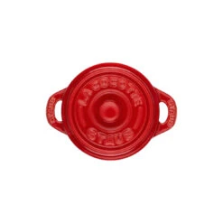 Staub Mini Cocotte 10 Cm, Rond(e), Cerise, Céramique -Staub Soldes Boutique 40510 785 0 7