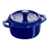 Staub Mini Cocotte 10 Cm, Rond(e), Bleu Intense, Céramique -Staub Soldes Boutique 40510 786 0 1