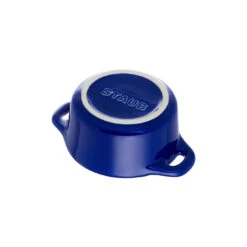 Staub Mini Cocotte 10 Cm, Rond(e), Bleu Intense, Céramique -Staub Soldes Boutique 40510 786 0 5