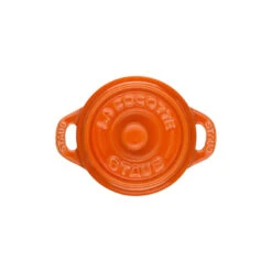 Staub Mini Cocotte 10 Cm, Rond(e), Orange, Céramique -Staub Soldes Boutique 40511 085 0 7