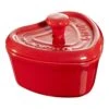 Staub Mini Cocotte 9 Cm, Coeur, Cerise, Céramique 1 Staub Mini Cocotte 9 Cm, Coeur, Cerise, Céramique -Staub Soldes Boutique 40511 092 0 1