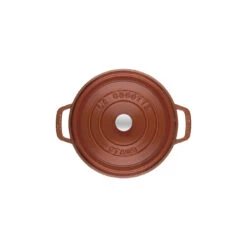Staub Cocotte 28 Cm, Rond(e), Cannelle, Fonte -Staub Soldes Boutique 40511 295 0 2 1