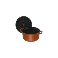 Staub Cocotte 26 Cm, Rond(e), Cannelle, Fonte -Staub Soldes Boutique 40511 295 0 5