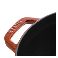 Staub Cocotte 26 Cm, Rond(e), Cannelle, Fonte -Staub Soldes Boutique 40511 295 0 6