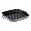 Staub Gril 28 Cm, Fonte, Gris Graphite