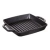 Staub Gril 23 Cm, Fonte, Noir