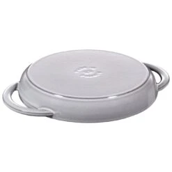 Staub Pure Gril 23 Cm, Rond(e), Gris Graphite, Fonte -Staub Soldes Boutique 40511 781 0 2