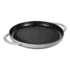 Staub Pure Gril 30 Cm, Rond(e), Gris Graphite, Fonte