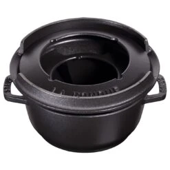 Staub Service à Fondue 16 Cm, Noir -Staub Soldes Boutique 40511 970 0 4