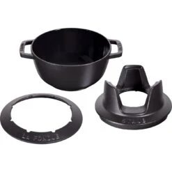 Staub Service à Fondue 20 Cm, Noir 10 Staub Service à Fondue 20 Cm, Noir -Staub Soldes Boutique 40511 972 0 1