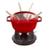 Staub Service à Fondue 20 Cm, Cerise -Staub Soldes Boutique 40511 975 0 1