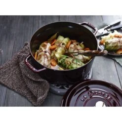 Staub Cocotte 24 Cm, Rond(e), Grenadine, Fonte -Staub Soldes Boutique 424424330