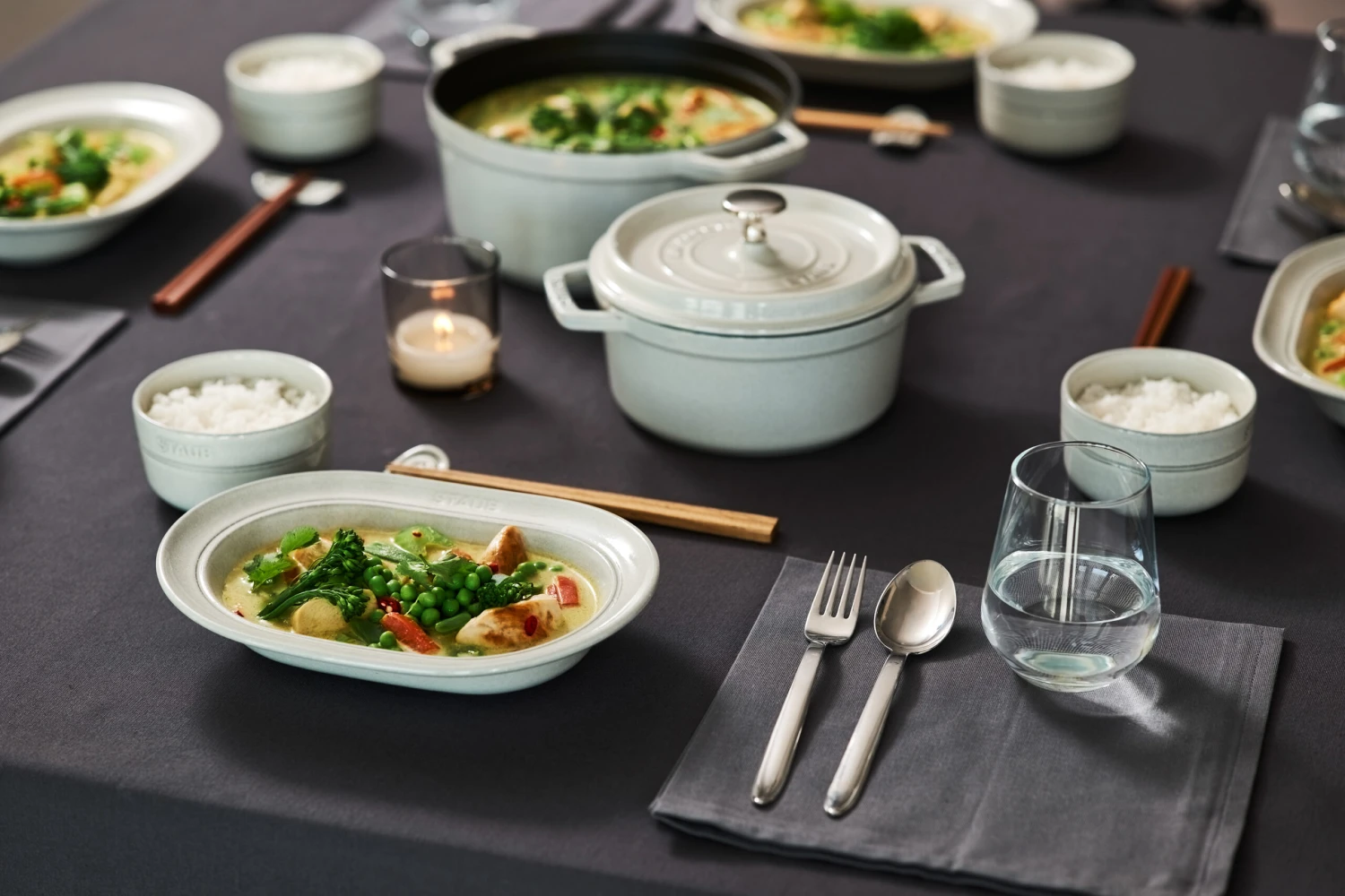 Plat Oval Staub New White Truffle 5 Plat Oval Staub New White Truffle â Image 3