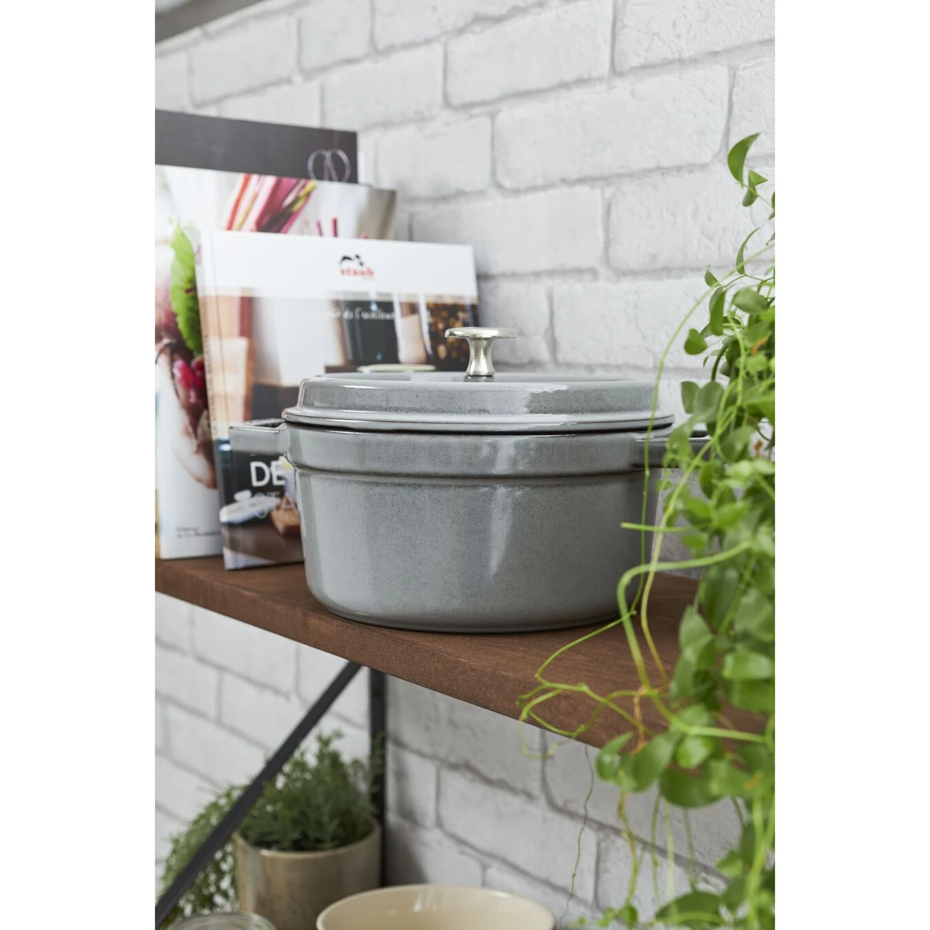 Staub Cocotte 16 Cm, Rond(e), Gris Graphite, Fonte 7 Staub Cocotte 16 Cm, Rond(e), Gris Graphite, Fonte – Image 5