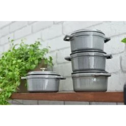 Staub Cocotte 14 Cm, Rond(e), Gris Graphite, Fonte 11 Staub Cocotte 14 Cm, Rond(e), Gris Graphite, Fonte -Staub Soldes Boutique 750032233 1