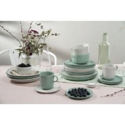 Staub Assiette Basse 20 Cm, Céramique, Sauge -Staub Soldes Boutique 750044108