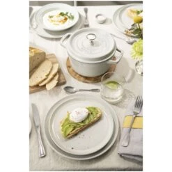 Staub Assiette Basse 22 Cm, Céramique, Truffe Blanche -Staub Soldes Boutique 750047166