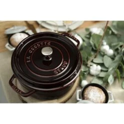 Staub Cocotte 26 Cm, Rond(e), Grenadine, Fonte -Staub Soldes Boutique 750047416